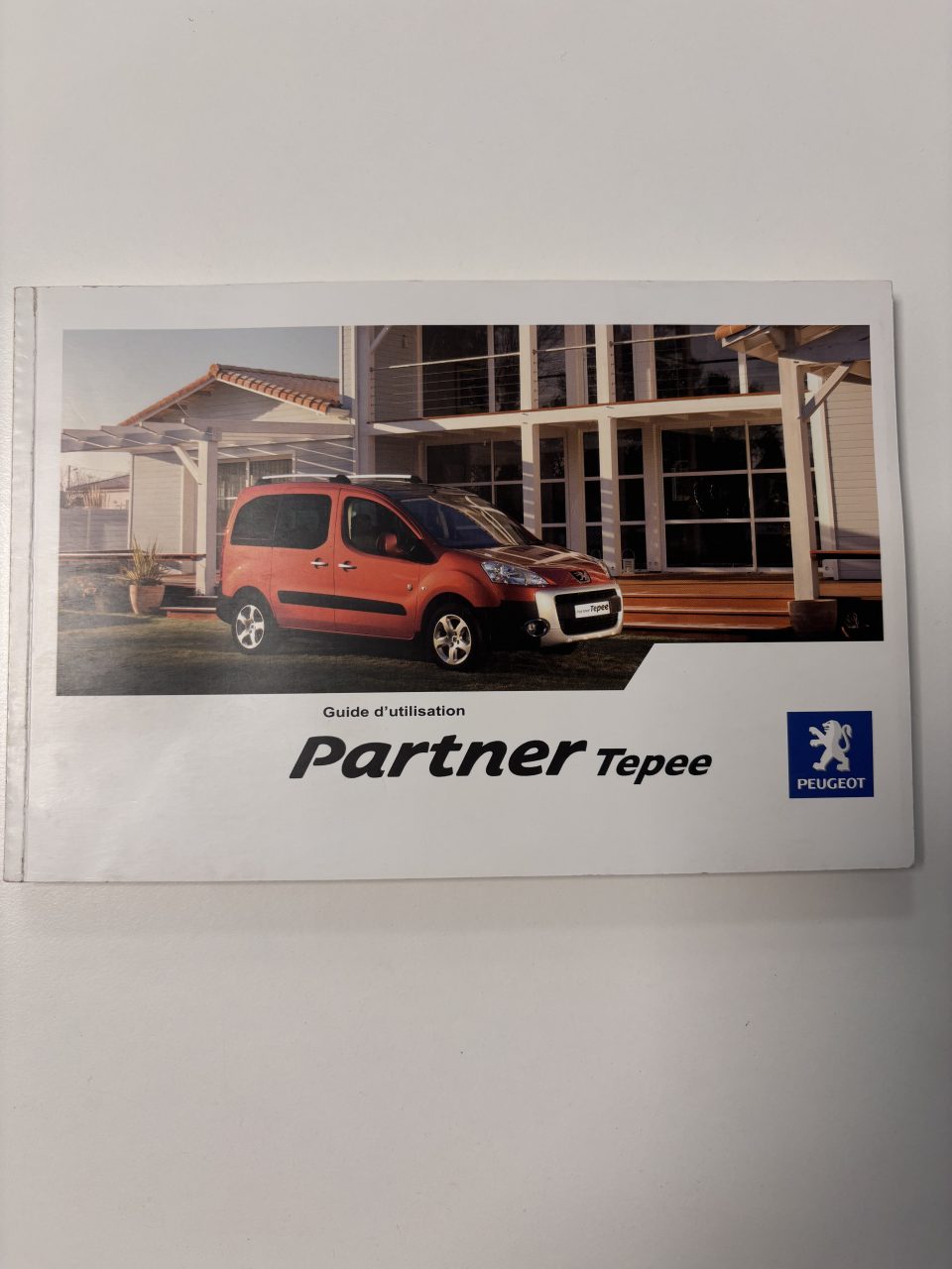 Guide d'utilisation Partner Tepee — réf. .03