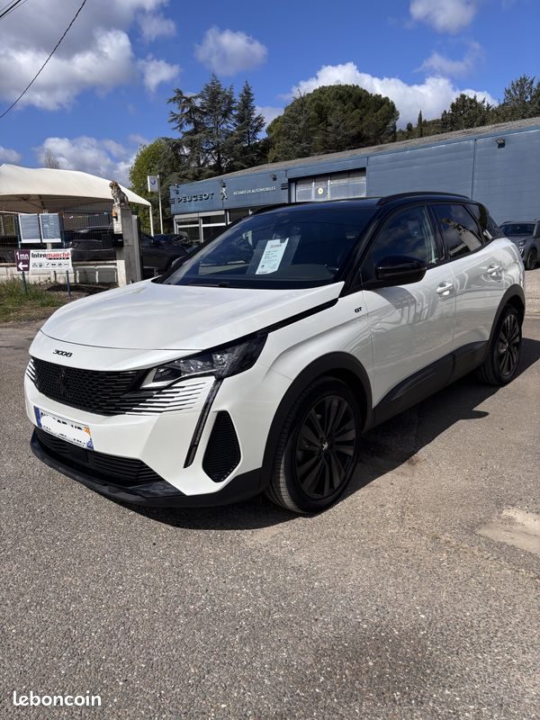Peugeot 3008 GT, blanc — photo 1