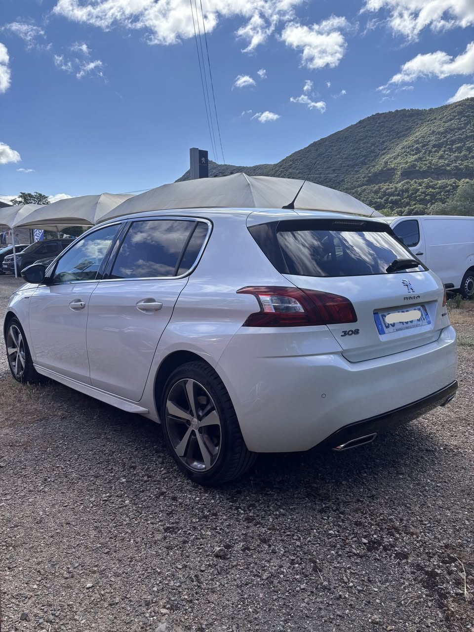 Peugeot 308 GT Line, blanc — photo 4