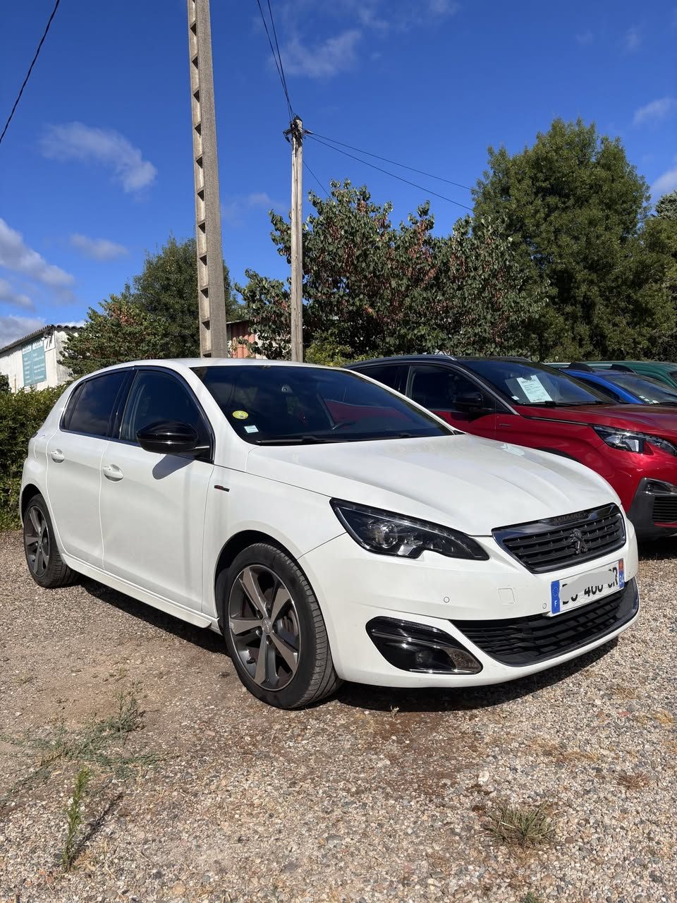 Peugeot 308 GT Line, blanc — photo 2