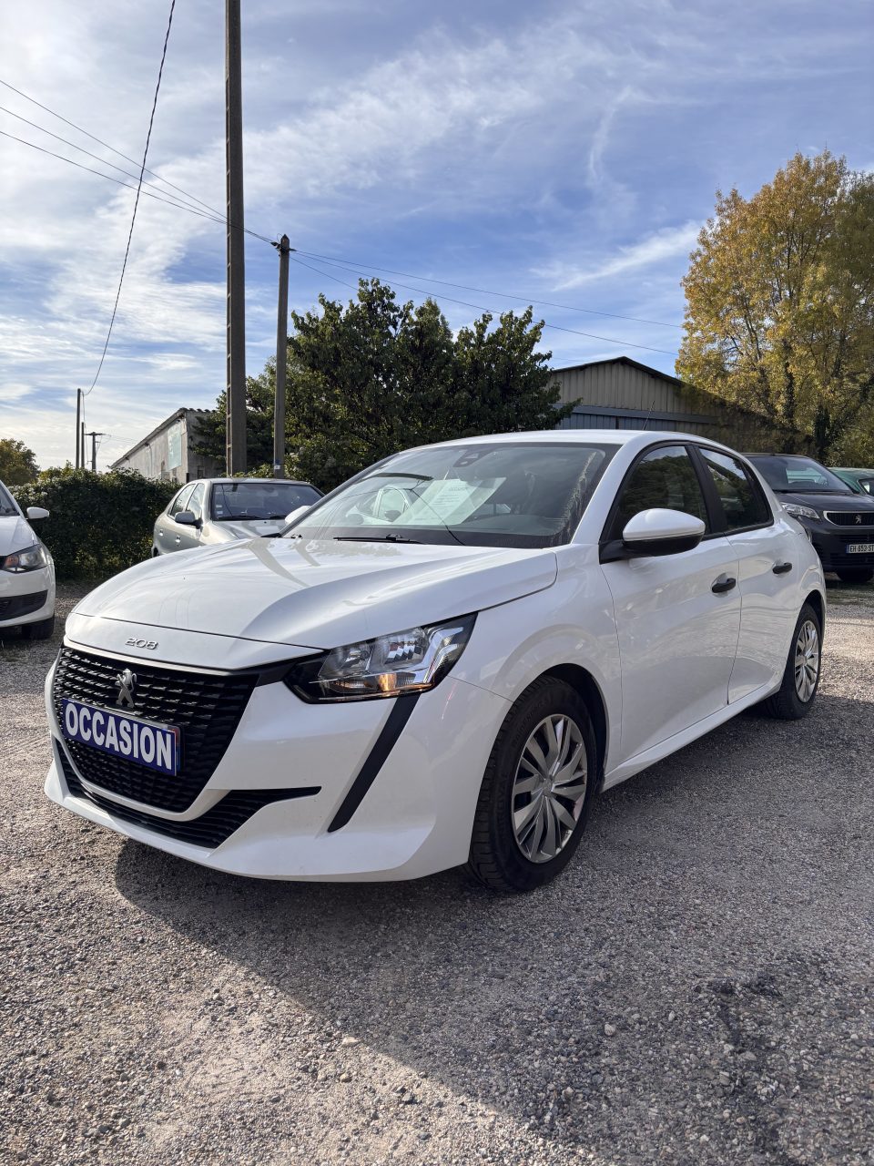 Peugeot 208 Premium Pack, blanc — photo 1