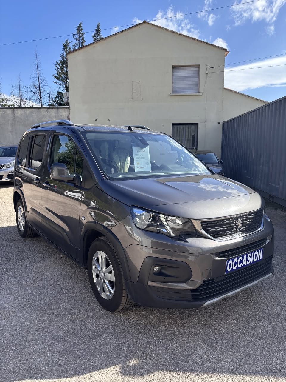 Peugeot Rifter Allure Pack, gris — photo 2