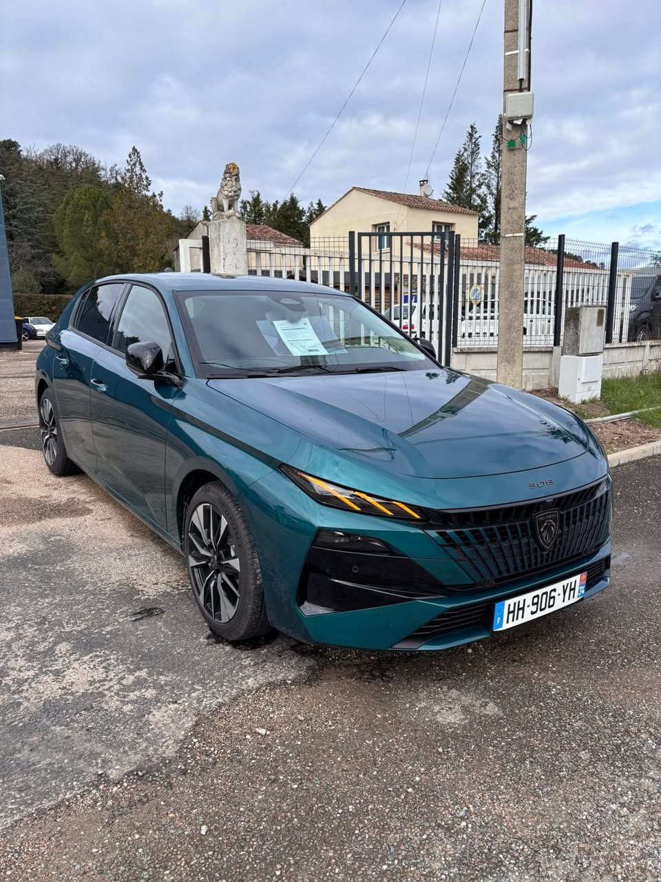 Peugeot 308 Allure, bleu lagoa — photo 2
